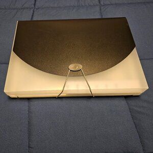 13 pocket file 1" document case black